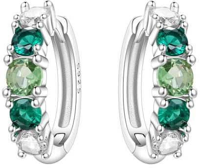CYMYSS Ohrringe Silber 925 Creolen Silber 925 Silber Ohrringe Damen 925 Kleine Creolen Silber 925 Sterling Silber Ohrringe Hoop Earrings Earrings For Women