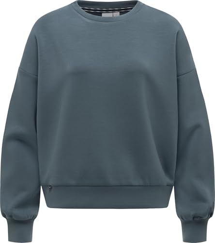 Ragwear Damen lässiges Cropped Sweatshirt Oversized Pullover aus einem super weichem, elastischem Material Wuss Solid XS-XXL