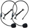 zdyCGTime Micrófono de 3,5 mm para Sistema de micrófono, Amplificador de Voz, Altavoces, Profesores, conferencias, discursos, espectáculos, guías turísticas.(1M/3.3Ft) (1M)