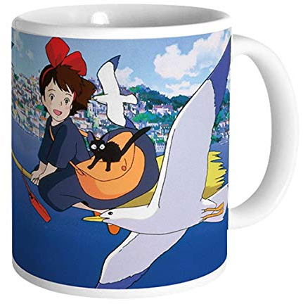 Close Up Tasse Kiki la Petite sorcière - Kiki Studio Ghibli