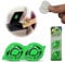 Purge Bin Freshener, 2x Apple Gel Air Freshener for Kitchen, Odor Remover, Indoor & Outdoor, Self Adhesive, 2 Pcs