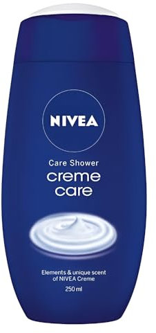 Nivea Shower Gel 250 ml Women Cream Care (Pack of 4)