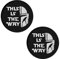2 Pcs This is The Way Mandalorian Half Helmet Star War Embroidered Hook and Loop Fastener Backing Tactical Patch zum Kleidung Taschen Rucksack Uniform Jersey Hundegeschirr(Half Helmet)