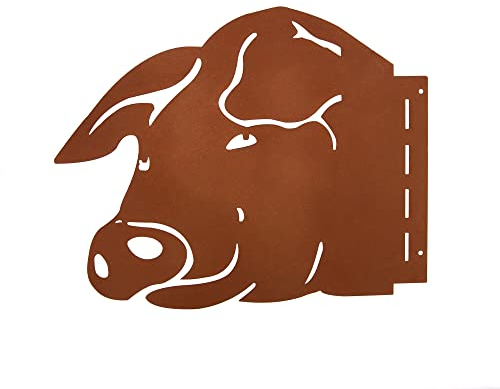 UNUS Baumstecker Rost Schweinekopf