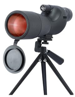 BijooT Monokular ED Monokulares Teleskop High Power HD 25-75X60 Monokulares Teleskop Mit Stativ Für Vogelbeobachtung, Jagd, Reisen,Schwarz