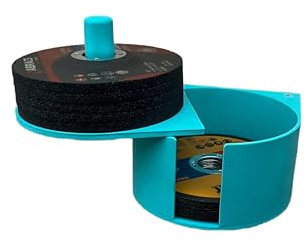 115mm Cutting Disc Holder for Van or Workshop, Screws Included, UK Made