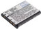 TollCor 660mAh/3.7V Batterie de remplacement pour Olympus VH-210, VR310, VR-310, VR320, VR-320, VR325, VR-325, VR330, VR-330, X-15, X-560, X-560WP, X-600, P/N : LI-42B LI-40B