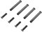 And Screws For 25mm Thickness Computer Cooling Fan PC Case Cooling Fan Mounting Screws Replacement