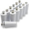 Pack 12 Topes Persiana Blanco de 40mm para para Persianas Enrollables. Topes Fabricados en PVC | Cada Tope de Persiana Blanco Incluye Todo lo Necesario para su Montaje.