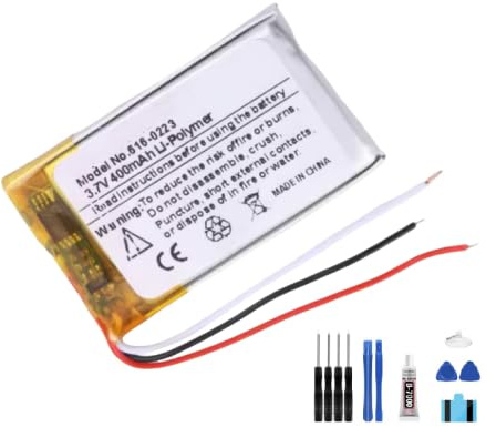 Generic Akku 616-0223, 400 mAh, 3,7 V, kompatibel mit iPod Nano1 1. Generation MP3 A1137 Nano 1 616-0223 Akkus