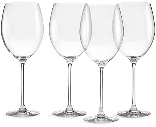 Lenox Tuscany Classics 4-piece Bordeaux Glass Set, 3.35 LB, Clear