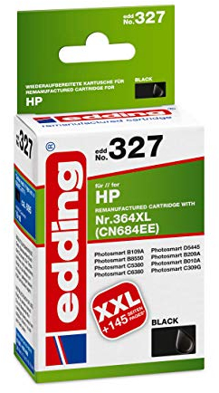 edding Druckerpatrone ersetzt HP 364XL, CN684EE Kompatibel Schwarz EDD-327 18-327