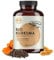 BIONUTRA® Bio Kurkuma Kapseln hochdosiert mit schwarzem Pfeffer, 4500 mg Tagesdosis, rückstandskontrolliert, deutsche Herstellung, vegan, ohne Zusätze, Curcuma Kapseln hochdosiert, 270 Stück x 750mg