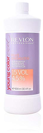 REVLON PROFESSIONAL Young Color Excel ULTRA SOFT Energizer 15Vol 4,5% , 1er Pack (1 x 900 ml)