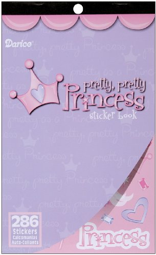 Sticker Book 9-1/2X6-Pretty Pretty Princess - 286 Stickers