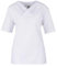 beb Basic Unisex Kasack Kurzarm Weiß 65% Polyester 35% Baumwolle Damen Herren Größe XXL