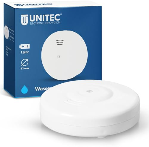 UNITEC Wassermelder, weiß