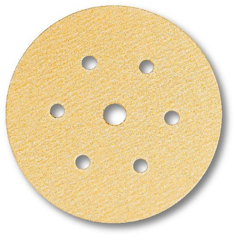 Mirka DISCOS DE ORO 150 MM Ø, 6 AGUJEROS P 40 50 UNIDADES