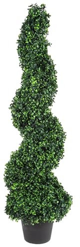 Pure Garden a Spirale, in Legno di bosso Artificiale, 127 cm