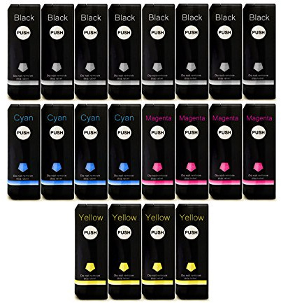 Tinten, Druckerpatronen kompatibel für Epson Workforce Pro WP-4535DWF, 20er T7021-4 BK C M Y Drucker, Druckerpatronen im 20er Kombi Set