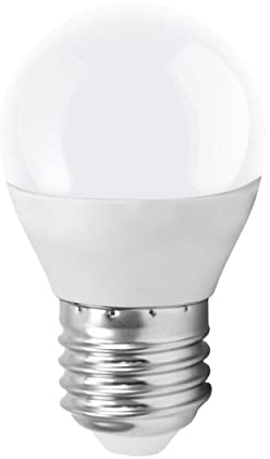 EGLO LED E27 Lampe, Glühbirne, LED Lampe, 4 Watt (entspricht 30 Watt) | 320 Lumen, E27 LED neutralweiß, 4000 Kelvin, LED Leuchtmittel, Glühlampe G45, Ø 4,5 cm
