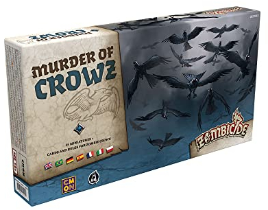 CMON, Zombicide: Black Plague – Murder of Crowz, Erweiterung, Kennerspiel, Dungeon Crawler, 1-6 Spieler, Ab 14+ Jahren, 60 Minuten, Deutsch, Mehrsprachig