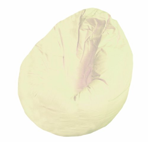 Kinzler S-10009/01 Sitzsack Billy, ca. Ø65 x H75 cm, klassische Tropfenform, Indoor, in vielen verschiedenen Farben, robuster Jeansstoff, natur