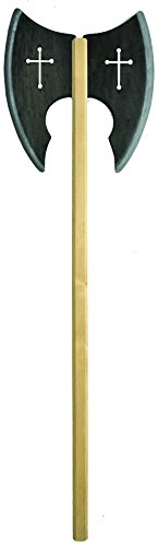 V A H - Stabile Drachentöter Axt aus Massivholz mit Einer Länge von 102cm [Geschichte spielend erleben | echtes Handwerk | Made in Germany]