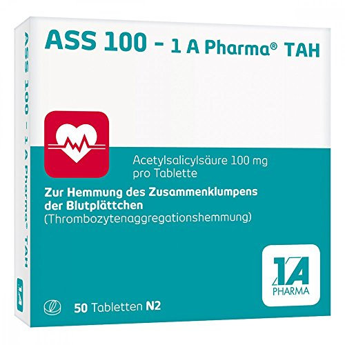 ASS 100-1A Pharma TAH Tabletten 50 St