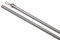 DecoProfi Schleuderstab aus Aluminium, 50 cm, Silber, Matte, Silber Eloxiert für Gardinen, Vorhänge, Paneelwagen, Flächenvorhänge, Schiebevorhänge
