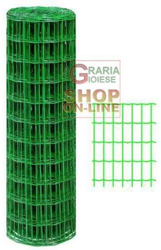 Blinky 57015 T/Italia Grillage soudé Longueur 10 m Hauteur 150 cm Mailles Plastique 75 x 60 mm