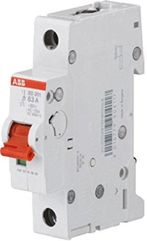 SD202/63 INTERRUTTORE-SEZIONATORE 2P 63A M990417