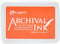 Ranger Archival Ink Pad Bright Minneola, orange, 6.9 x 9.8 x 1.8 cm