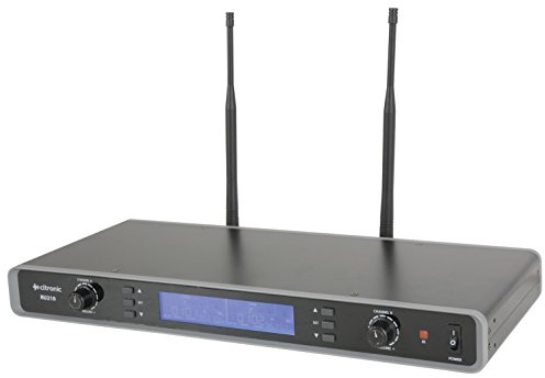 citronic Ru210H Uhf Dual Wireless Neckband/Tie Clip Microphone System