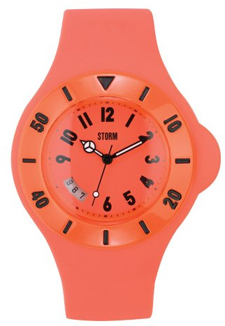 STORM Unisex-Armbanduhr Analog Edelstahl orange 47053/O