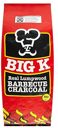 Big K Real Lumpwood Barbecue Charcoal 5kg