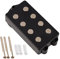Micro chevalet magnétique double bobine 4 cordes pour guitare basse