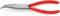 KNIPEX Mechanikerzange mit Kunststoff überzogen schwarz atramentiert 200 mm, 38 21 200