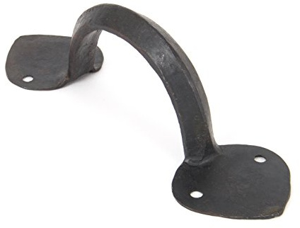 Handmade Gothic D Handle 6 - Beeswax