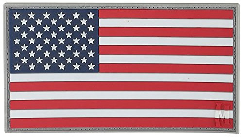 Maxpedition Gear USA Flag Großer Aufnäher, vollfarbig, 8,3 x 4,4 cm