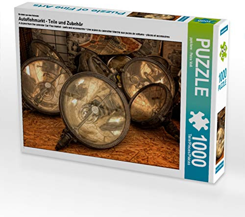 CALVENDO Puzzle EIN Motiv aus dem Kalender Autoflohmarkt - Teile und Zubehör | 1000 Teile Lege-Größe 64 x 48 cm Foto-Puzzle für glückliche Stunden