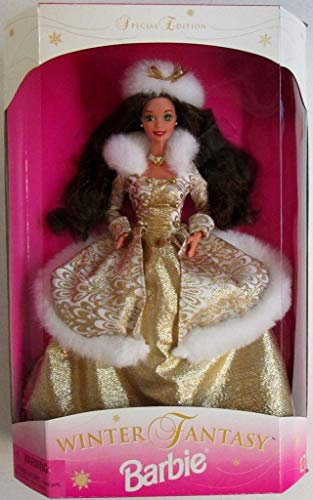 1995 Winter Fantasy Barbie Brunette - Sam's Club Exclusive by Mattel