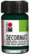 Marabu 14010039075 - Decormatt Acryl Tannengrün 075, 15 ml, samtmatte Acrylfarbe auf Wasserbasis, cremig und farbintensiv, speichelfest, wetterfest, zum freien Malen und Schablonieren