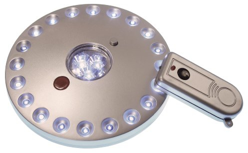 as - Schwabe 46960 LED Spot-Leuchte 20+3 mit Fernbedienung, IP20 Innenbereich 1 - Pack, Weiß