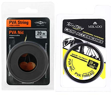 Mikado Carp 20m PVA Schnur - PVA String mittel / 2 Stränge