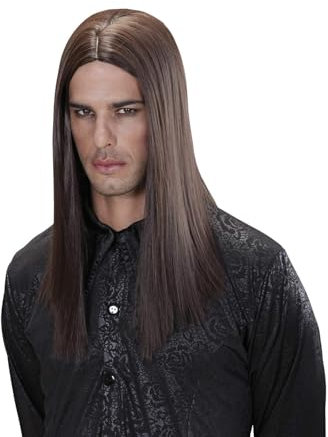 W WIDMANN MILANO Party Fashion N9203 - Dream Hair Perücke Viktor, braun, hohe Qualität, Mottoparty, Karneval