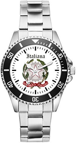 KIESENBERG Uhr - Italien Wappen Geschenk Artikel Idee Fan 1044