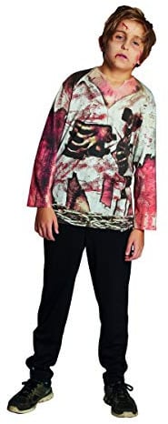 Rubie's Zombie Langarm-T-Shirt Kinder 152 mehrfarbig