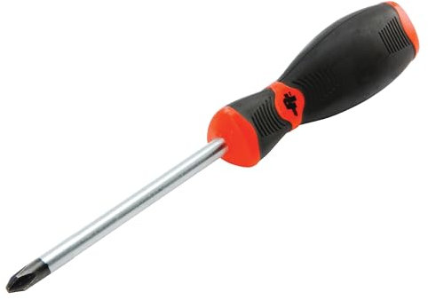 PERFORMANCE TOOL W30963 Red & Black #1 Screwdriver Phillips, 2 x 4