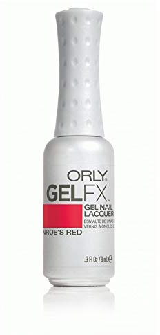 Orly GelFx Nail Lacquer Manicure Infused with Vitamin A and E, Monroe's Red Gel 9 ml